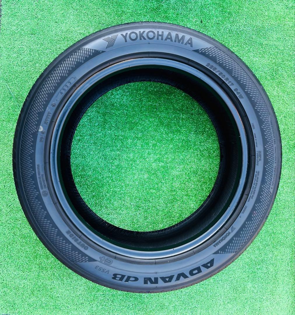 225/50R17.ヨコハマ　アドバン　dB　V552　,2023年
