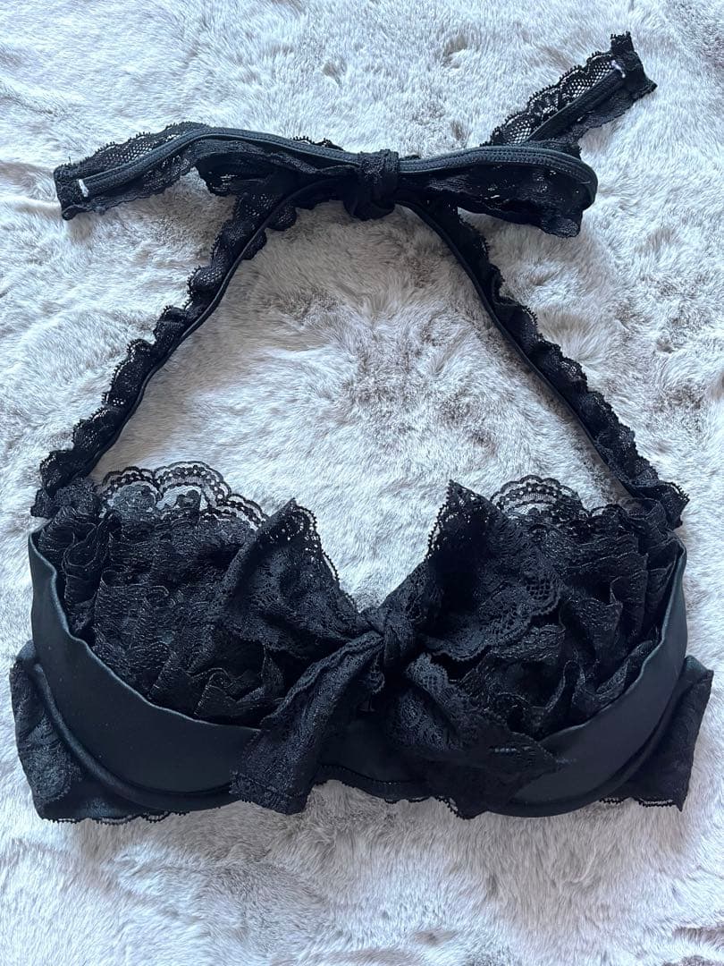 ❤︎MARS リボン　見せブラ　チューブトップ　黒❤︎