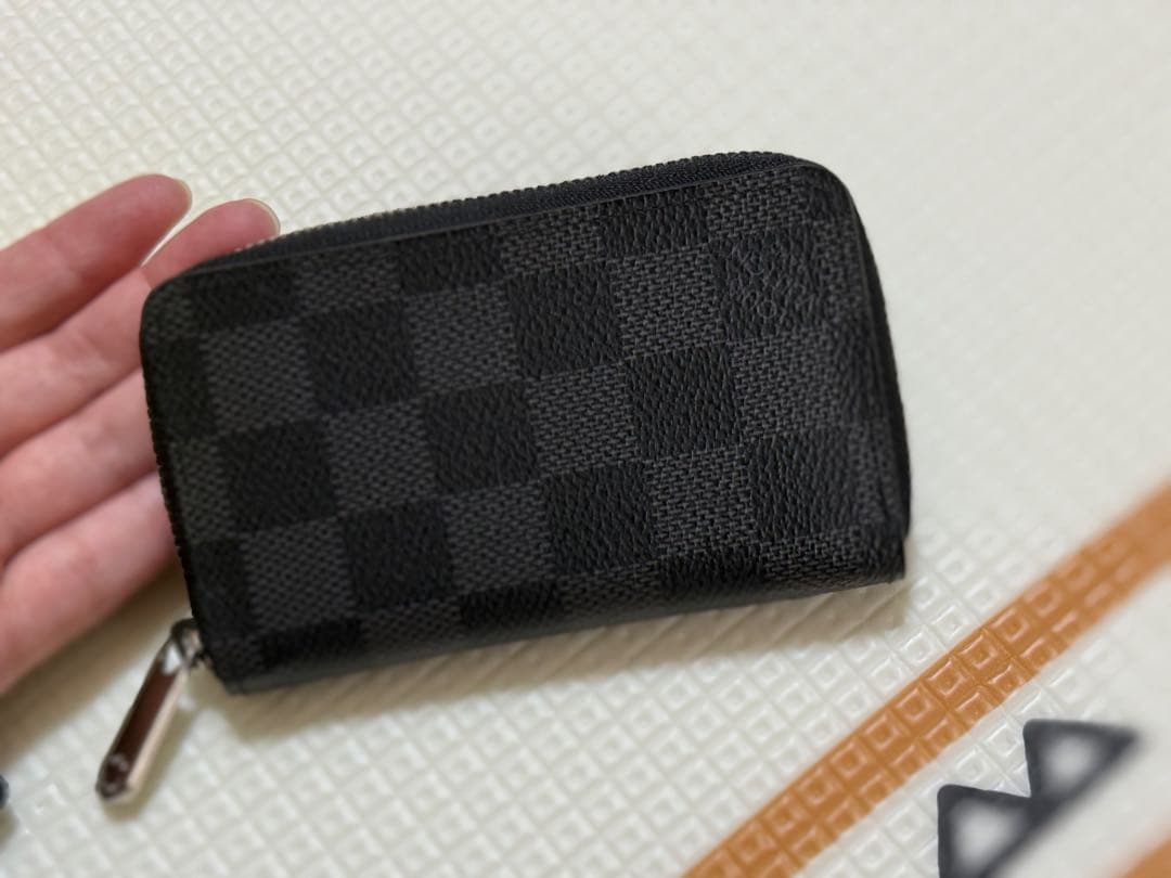 ルイヴィトン ジッピーパース ケース ダミエ グラフィット 小銭入れ