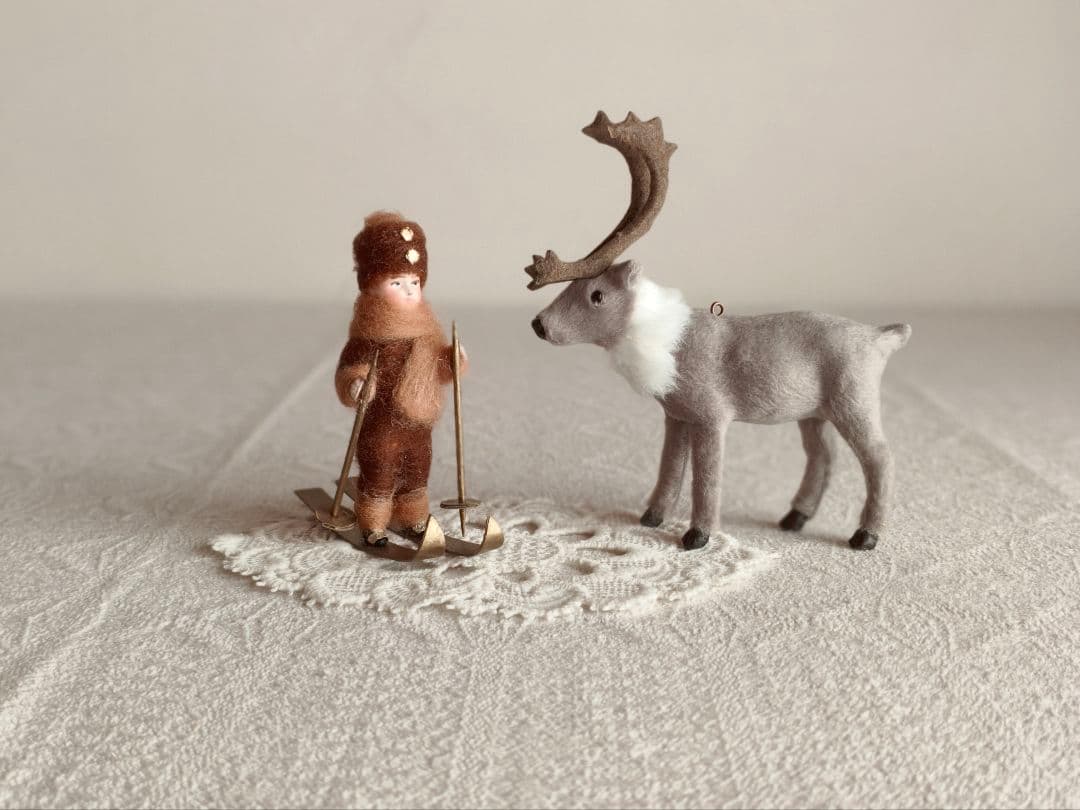 【プップさま】christmas doll ୨୧ 森でスキーをする 男の子