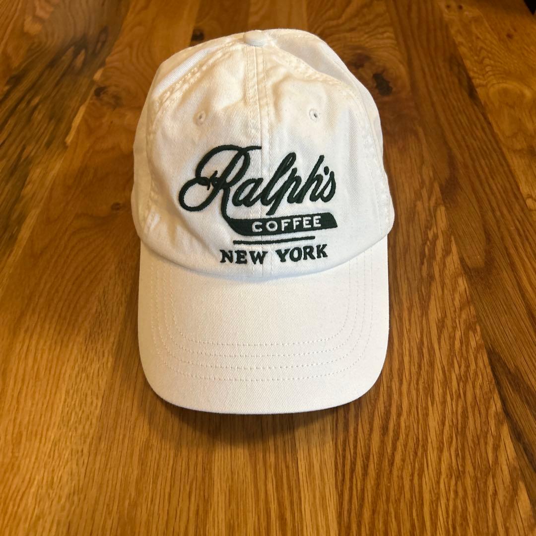 新品Ralph LaurenベースボールキャップRalph'sCoffee