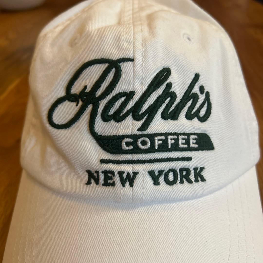 新品Ralph LaurenベースボールキャップRalph'sCoffee