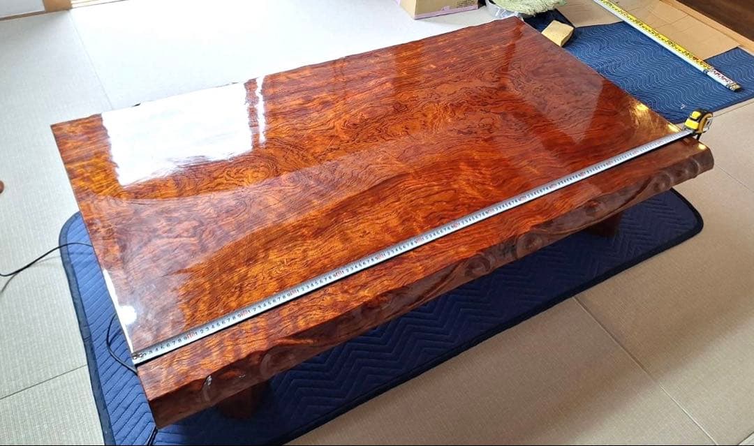 花梨材座卓(カリン)