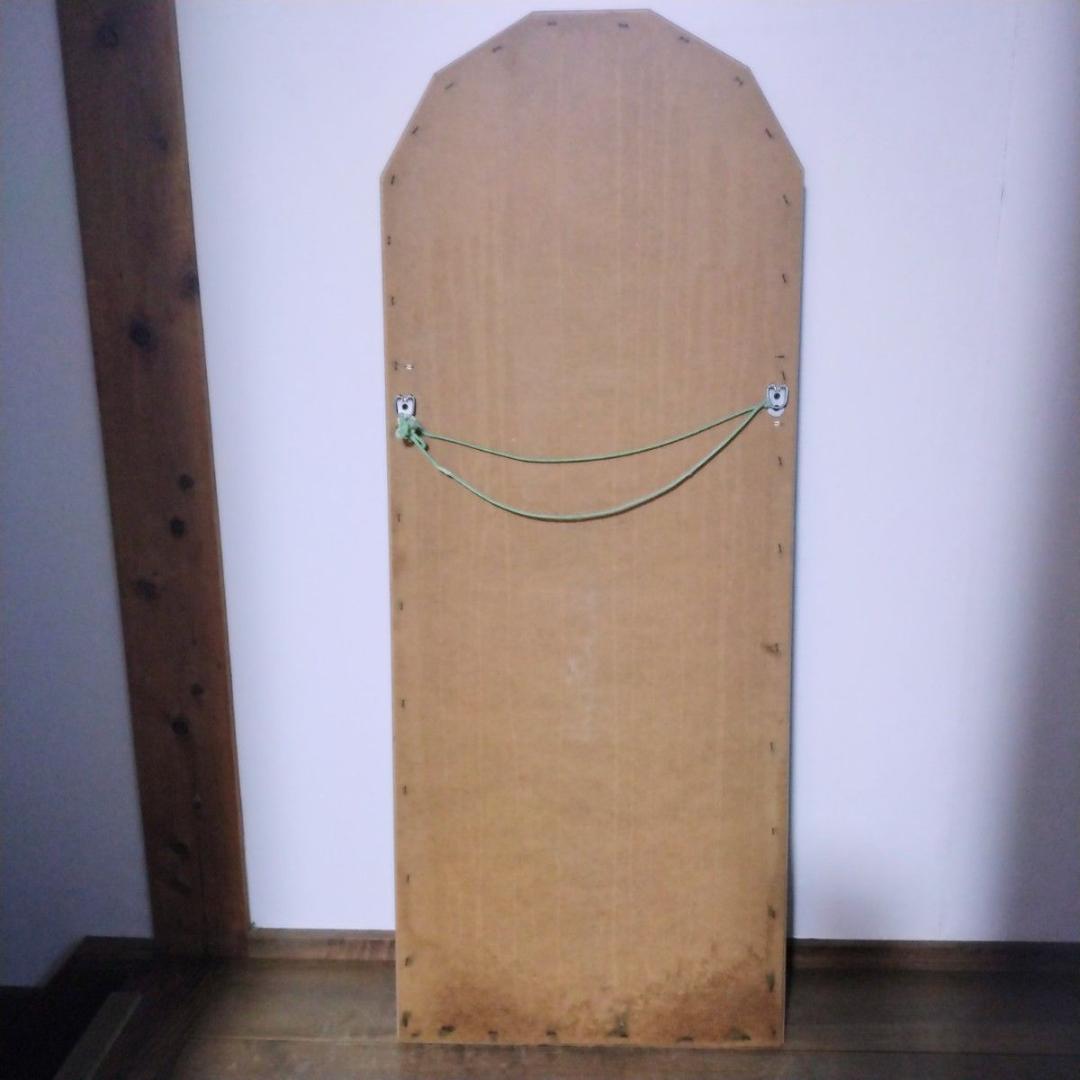 アンティーク調 全身鏡 ウォールミラー ロココ調 姿見 全身鏡 壁掛けOK