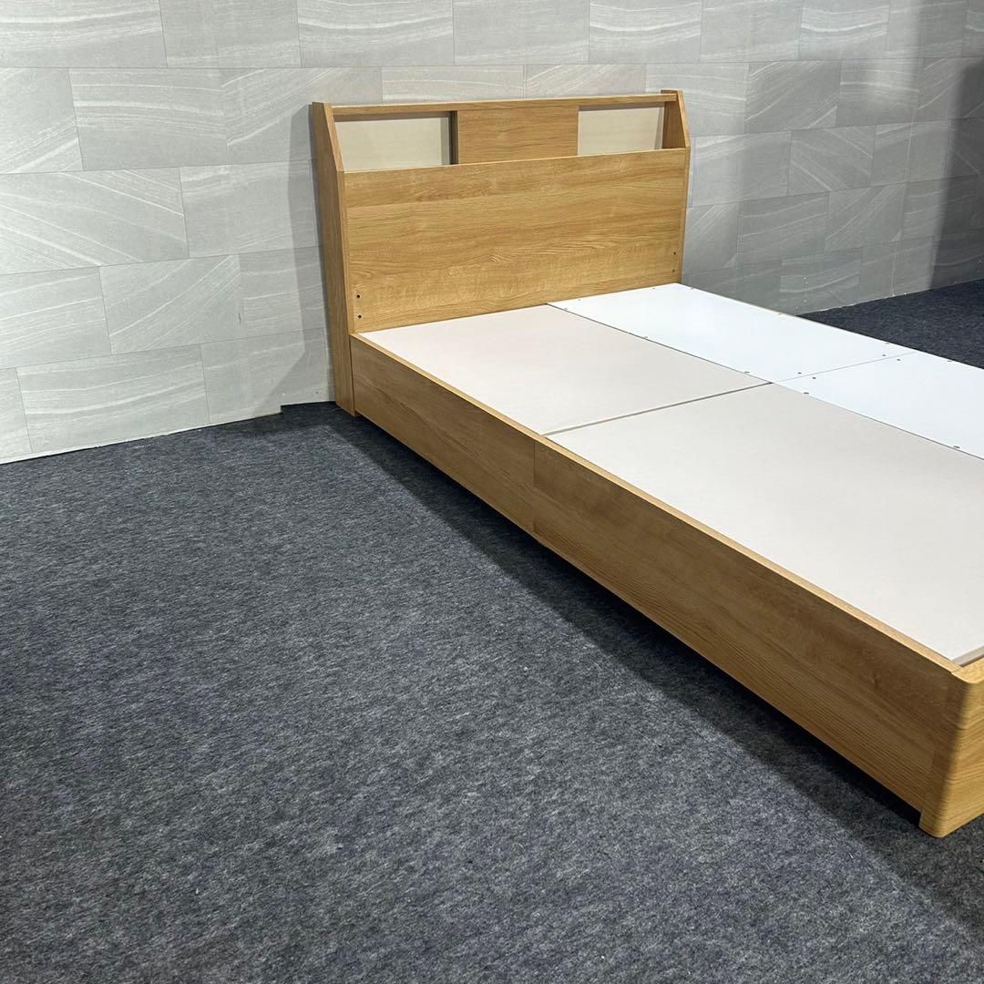 ニトリ ベッドフレーム アザン3浅型 セミダブル ベッド 家具 d3137