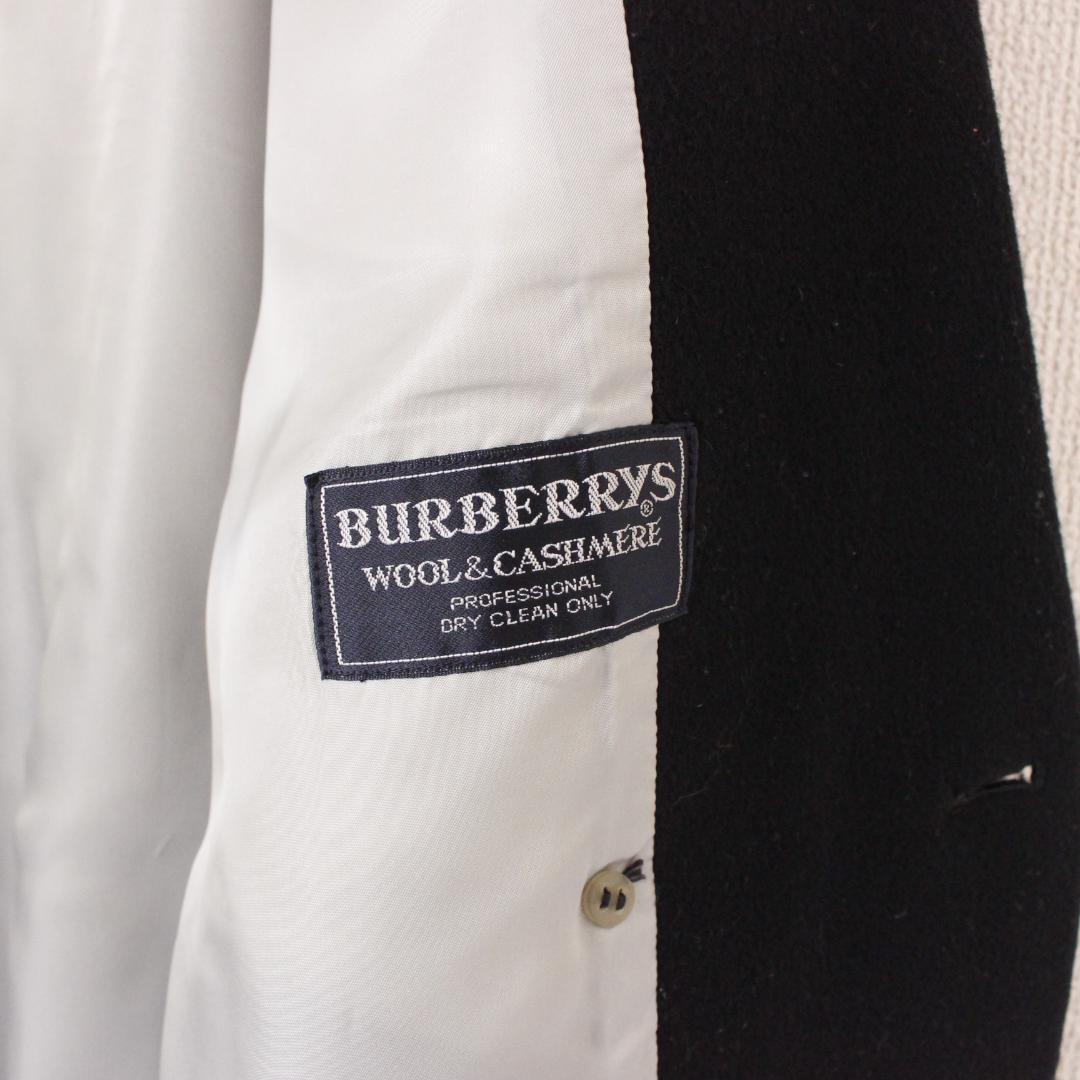 BURBERRYS ウールカシミヤ チェスターコート Lサイズ ブラック