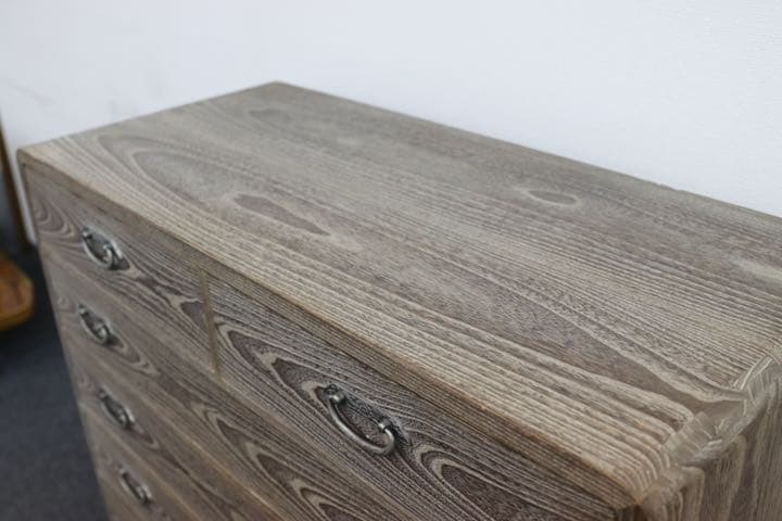 GMET333B○紀州箪笥 伝統工芸士 角谷楠雄 チェスト 整理箪笥 桐箪笥 最