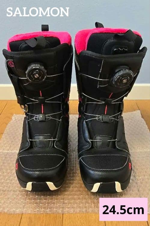 【美品】 SALOMON サロモン PEARL BOA　24.5cm　レディース