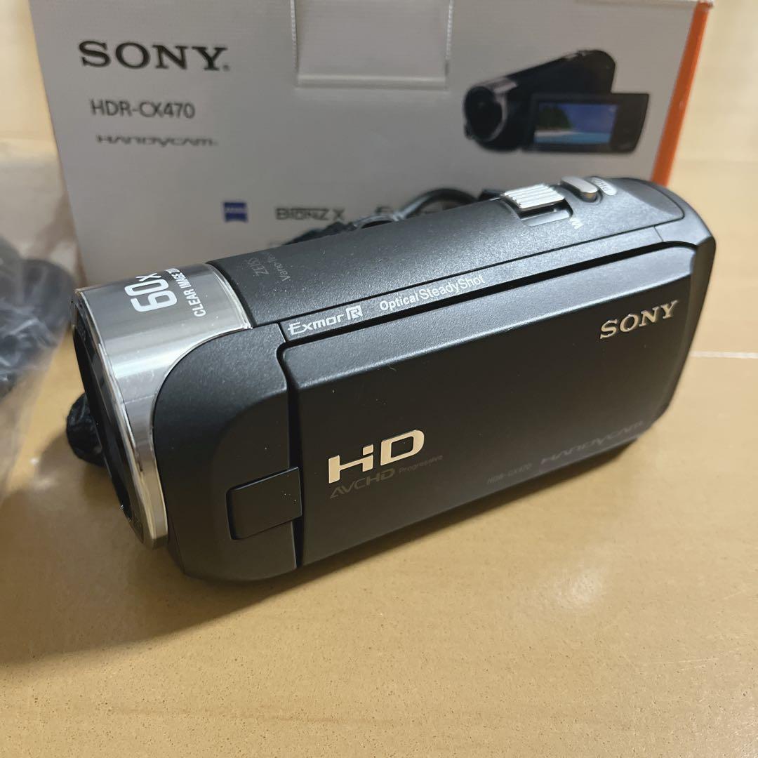 【SONY】 ビデオカメラ Handycam HDR-CX470