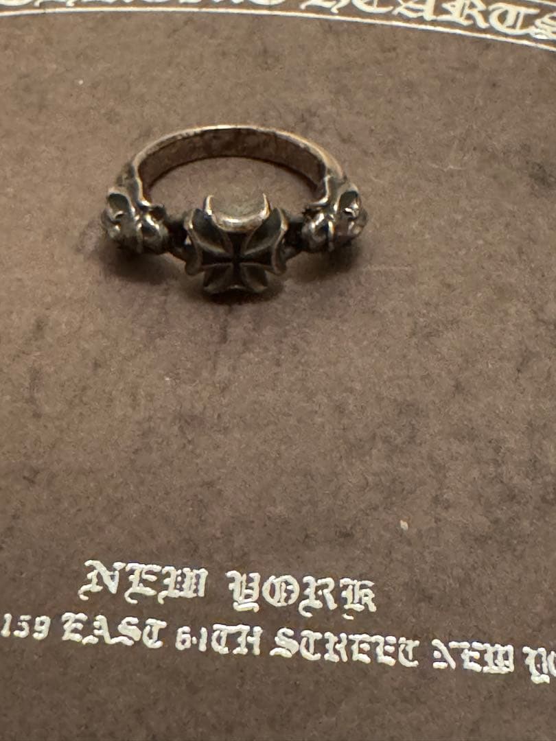 ディールデザイン　シルバー925 クロスモチーフリング