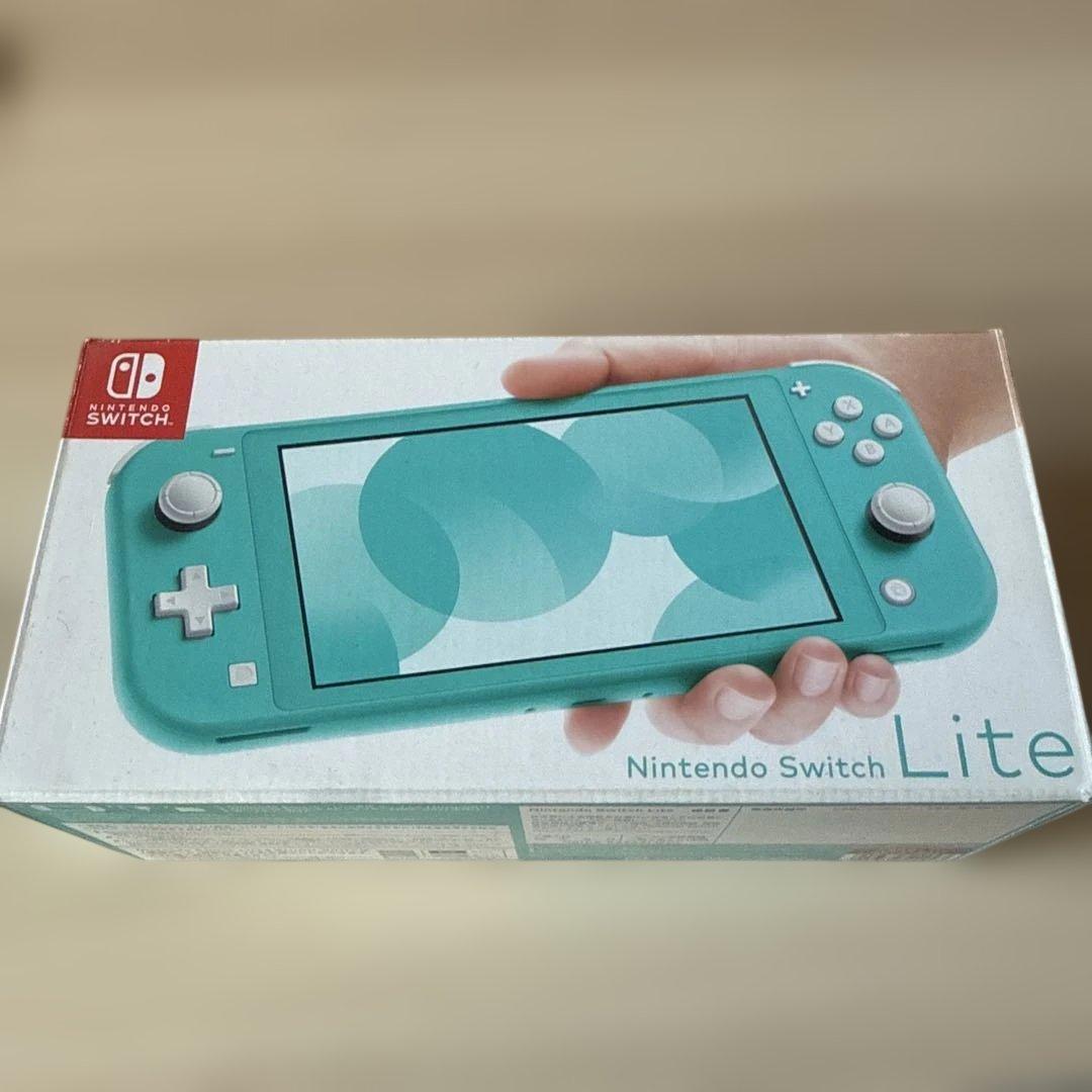 Nintendo Switch Lite ターコイズ　ケース付き