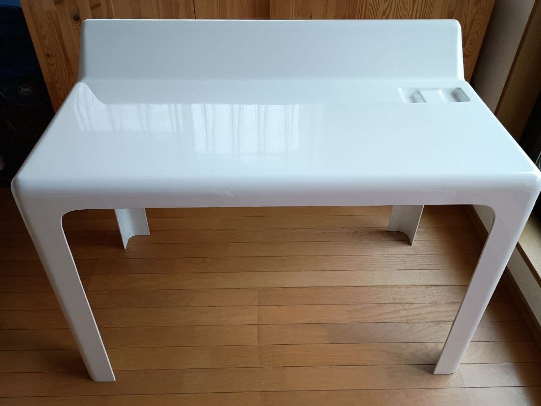 希少デスク、70年代ビンテージ（仏）スペースエイジデザイン家具【交渉可】