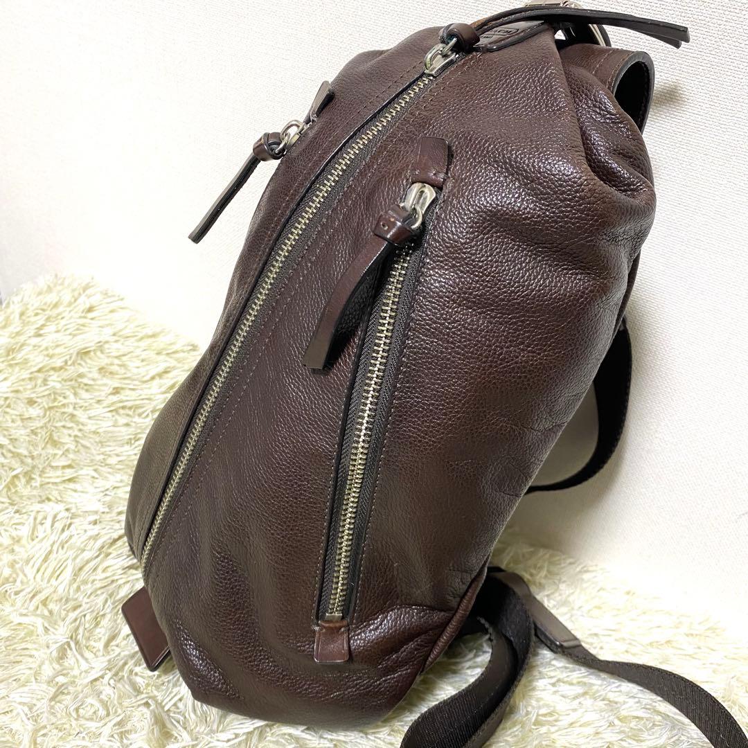 美品✨ COACH コーチ トンプソン ボディバッグ ショルダーバッグ レザー