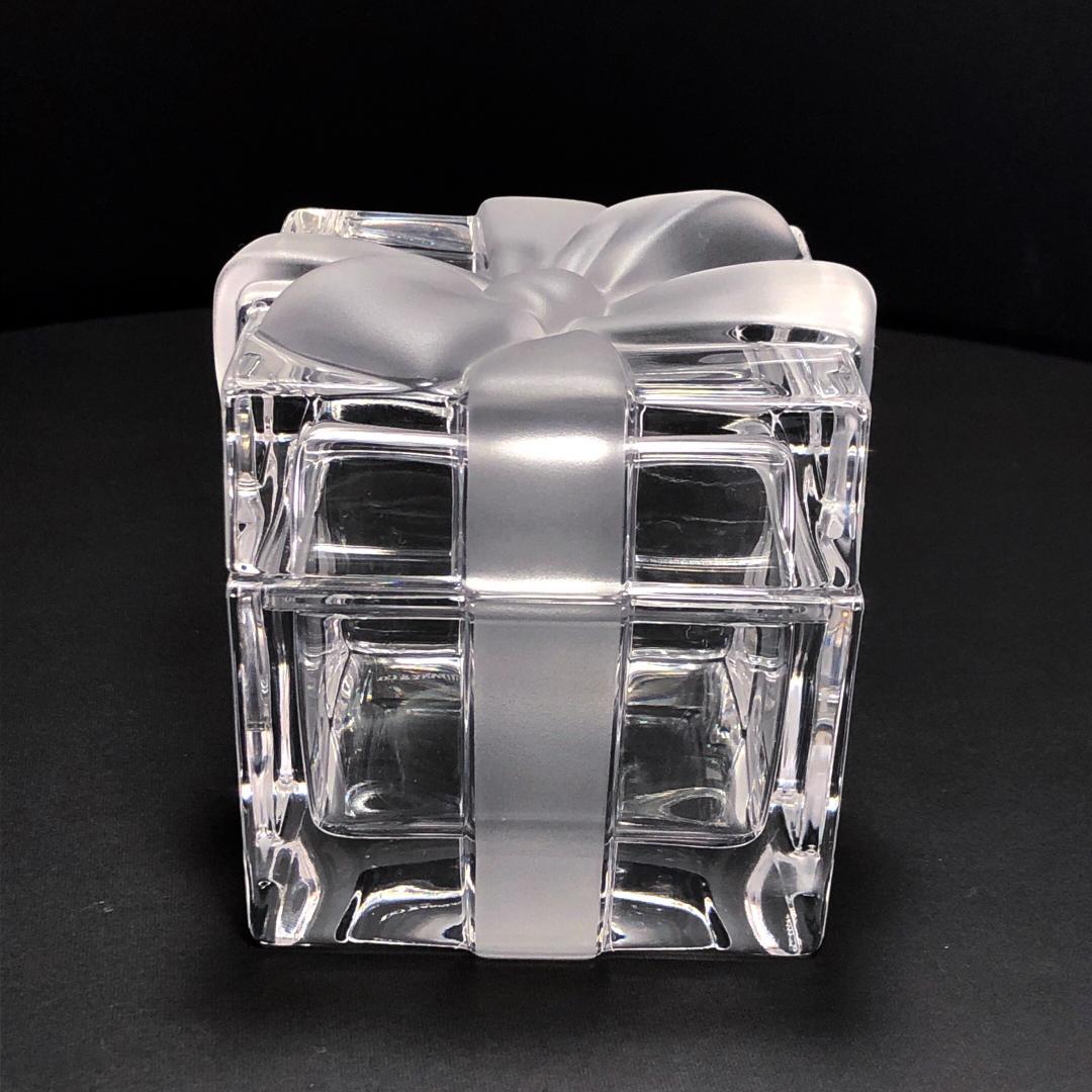 【美品・箱付き】ティファニー／クリスタル ジュエリーボックス