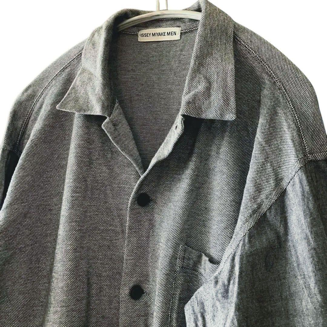 トップス VTG SS98 ISSEY MIYAKE MEN Switch Shirt