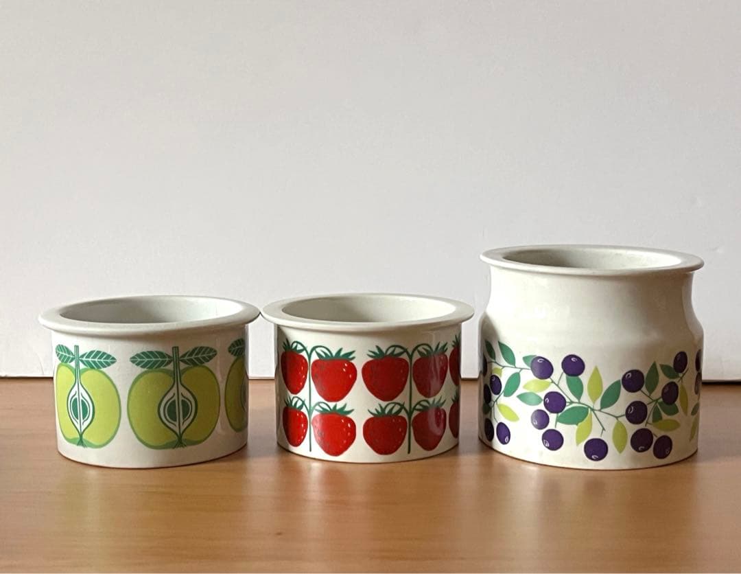 ARABIA　アラビア pomona ポモナ ジャムポット3個