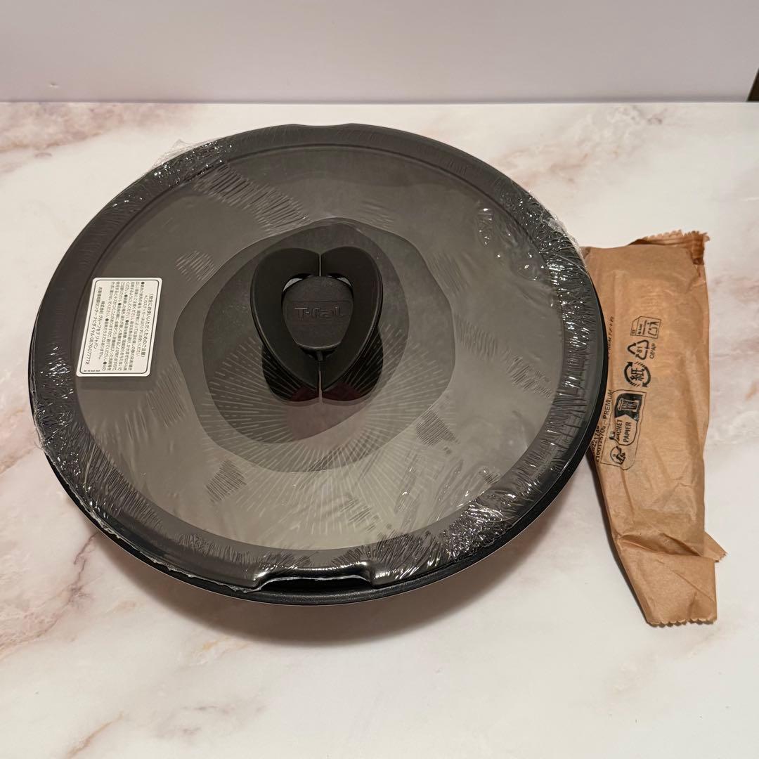 ティファール　ステンレス アンリミテッド ウォックパン 26cm IH 取手　蓋