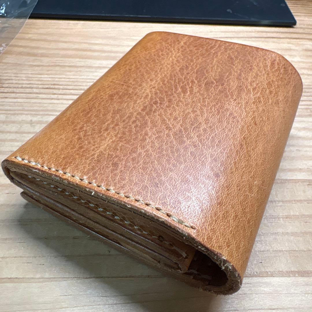 NORDFELD ノルドフェルド 二つ折り財布 キャメル