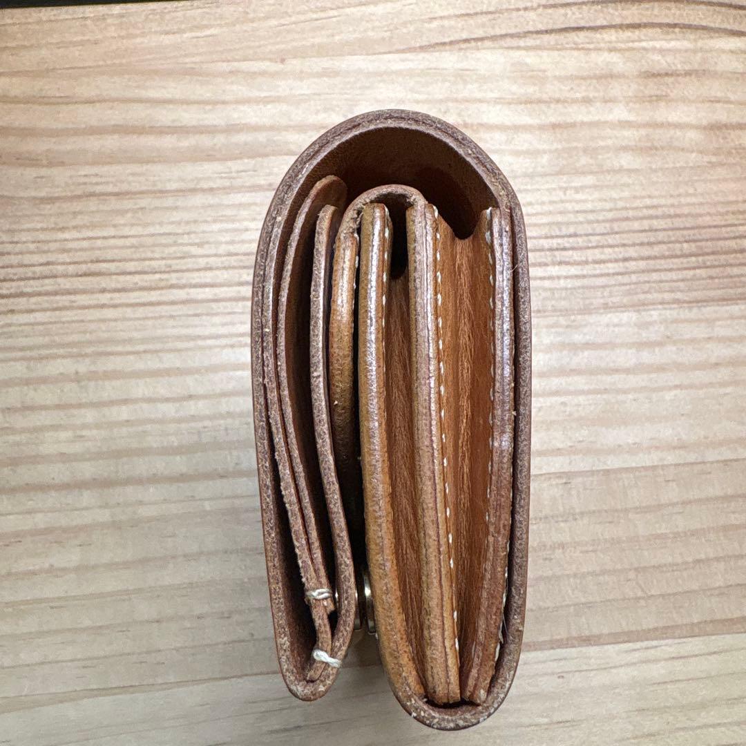 NORDFELD ノルドフェルド 二つ折り財布 キャメル