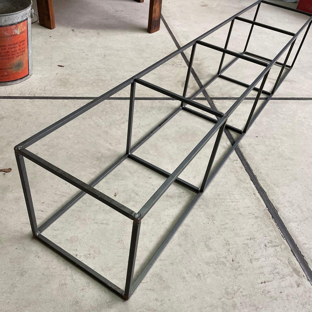 インダストリアル アイアン ラック シェルフ 1点 シャビー 店舗什器（Ａ）