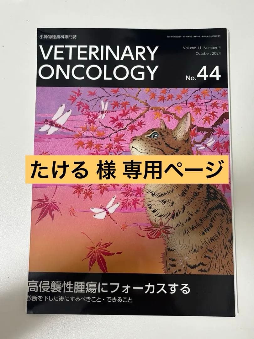 【裁断済み】VETERINARY ONCOLOGY No.43 44 46 47