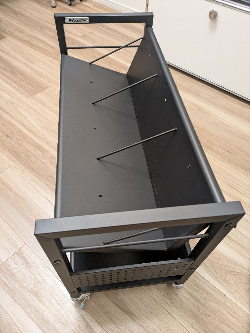 【ric】Bauhutte デスク下ワゴン BHS-700U-BK