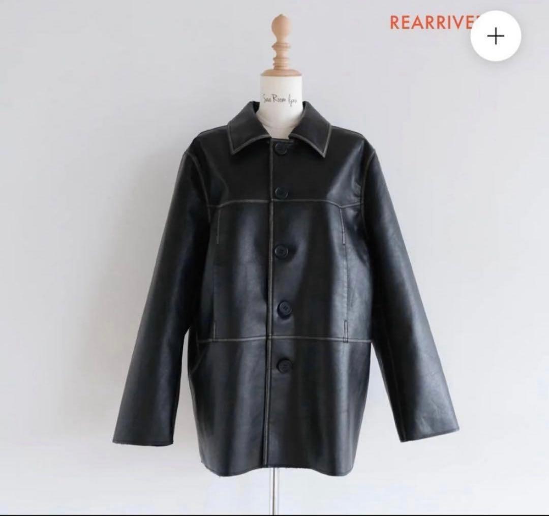 【新品】searoomlynn Vintage ECOレザーシャツジャケット