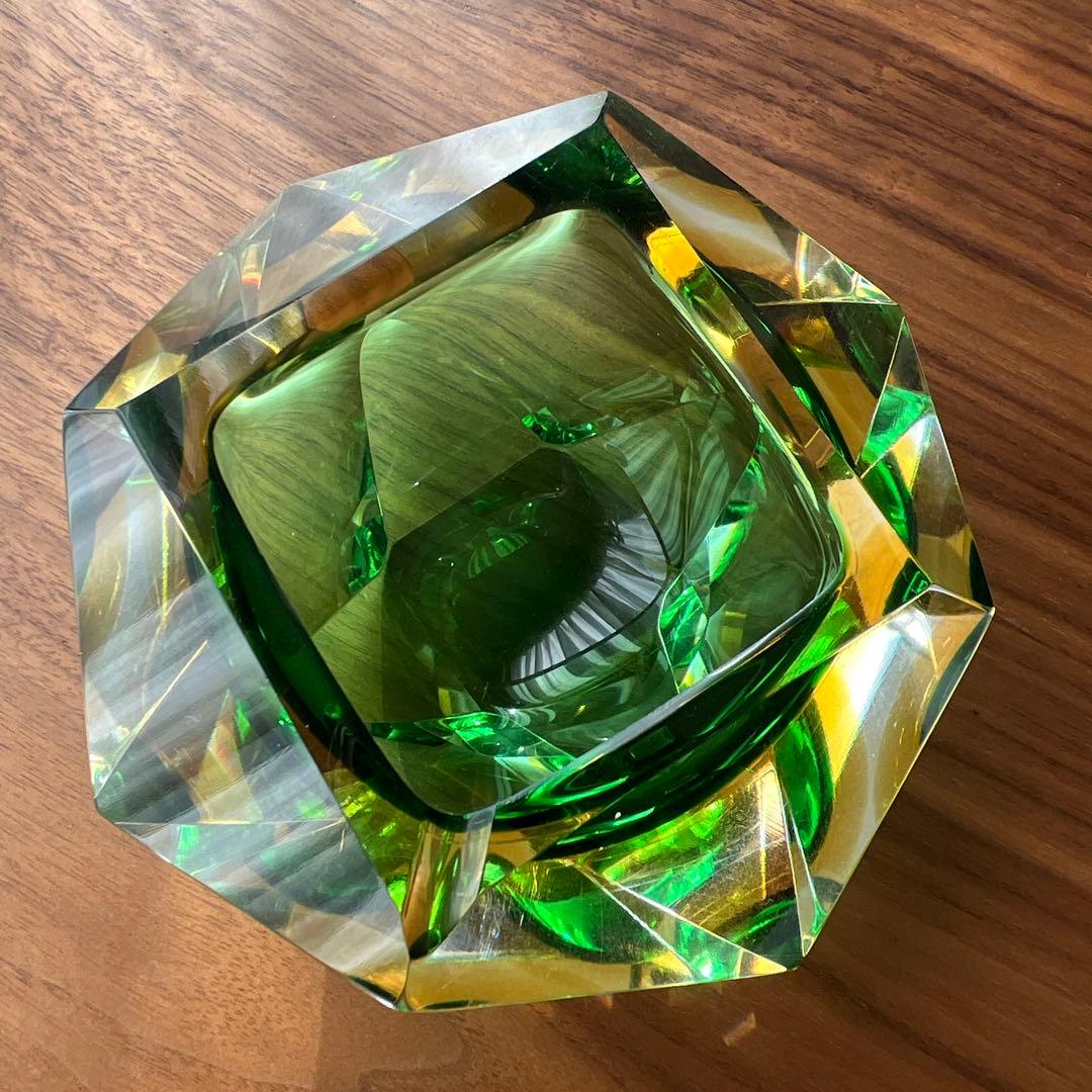 アンティーク・ベネチアンガラス/ガラスボウル