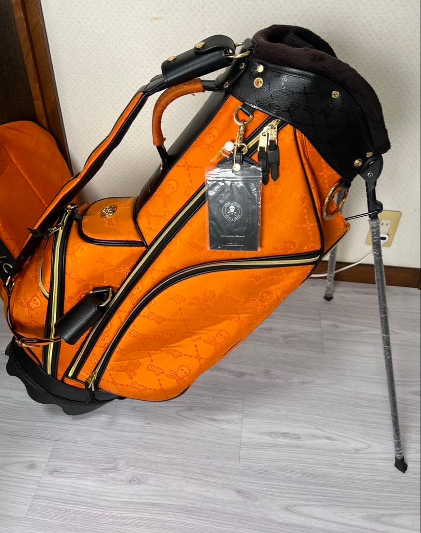 MARK & LONA Ruler JQ 木村拓哉 ゴルフバッグ オレンジ