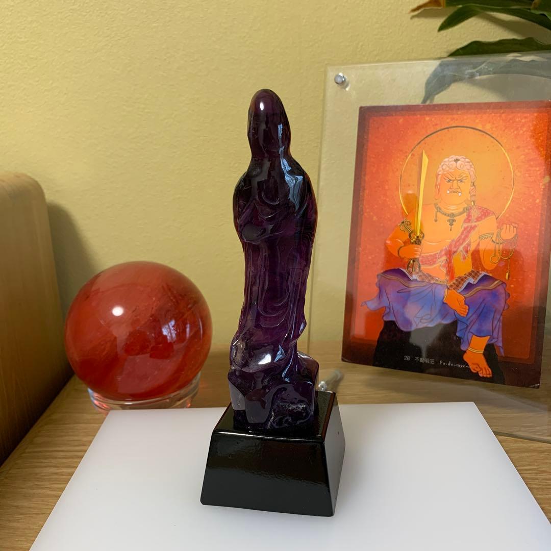 アメジスト観音像