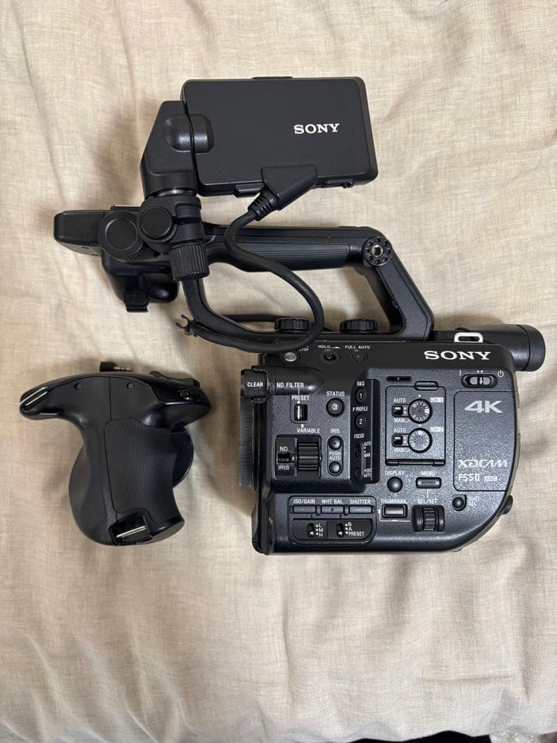 SONY XDCAM FS5 II 4K ビデオカメラ本体