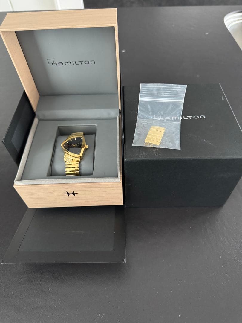 【早い者勝ち】Hamiltonベンチュラ　ゴールド