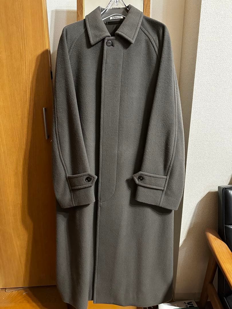 【限定色】AURALEE Cashmere Wool Mosser Coat