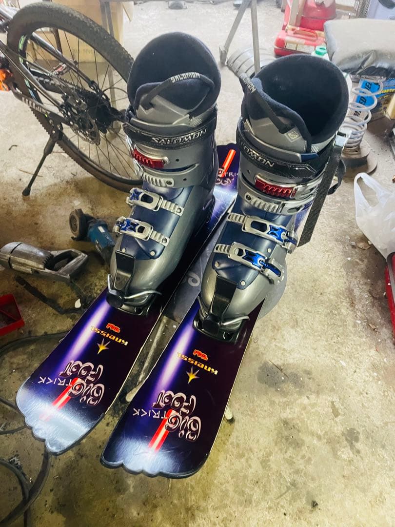 希少BIGFOOTTRICKファンスキーSALOMONスキーブーツ27cm