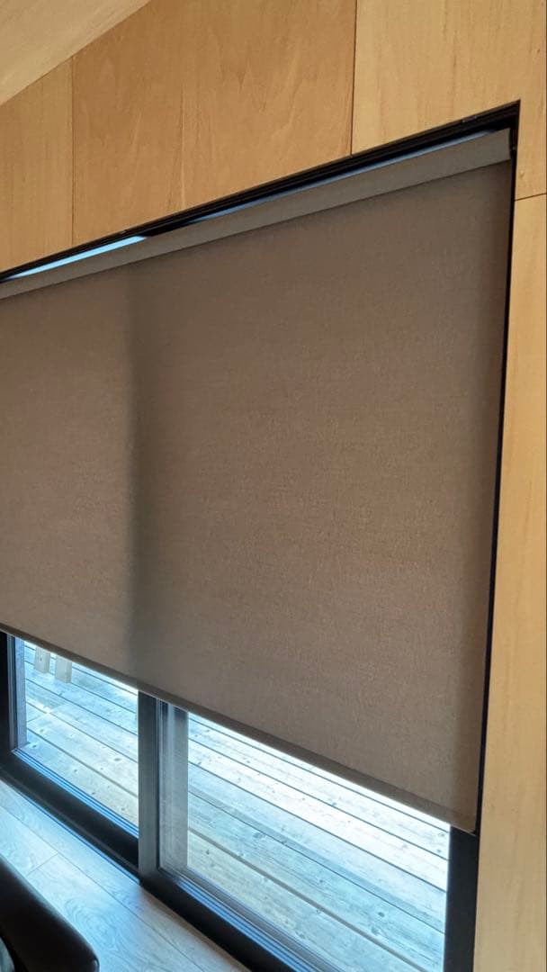 【新品未使用】タチカワブラインド　ロールスクリーン　ラルクシールド　グレージュ