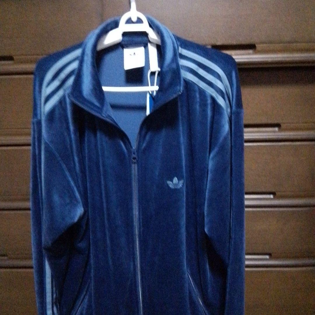 adidas ベロアジャージ　ジャケット