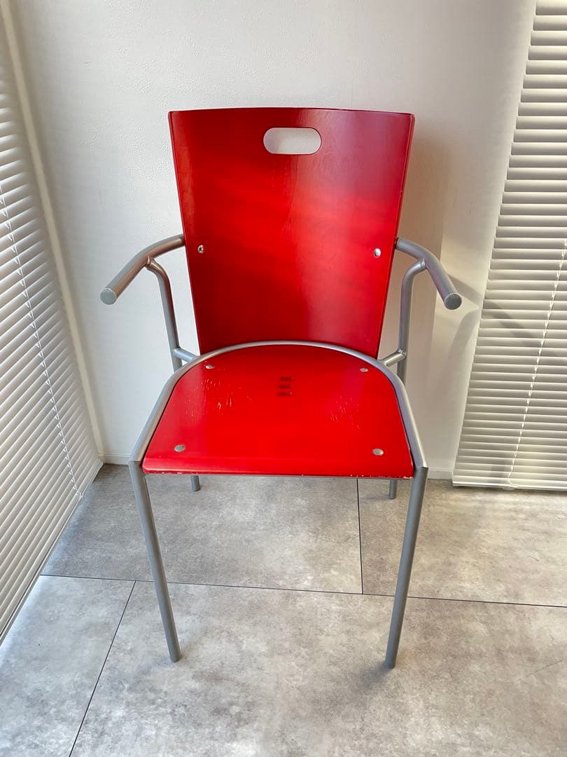 オールドイケア　廃盤品　アームチェア　ポストモダン　スペースエイジ