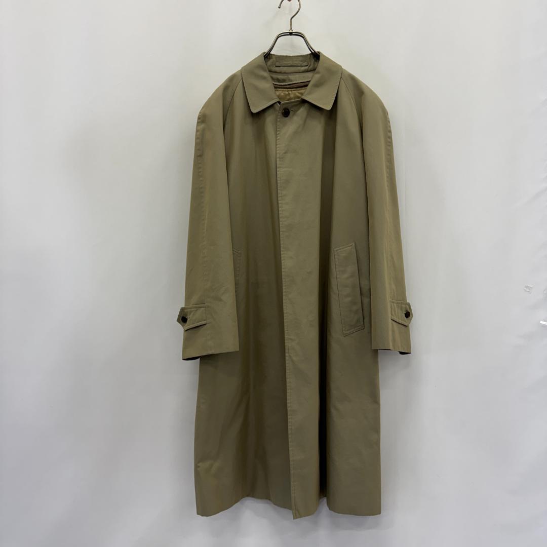 バーバリーロンドン ステンカラーコート ライナー付 M相当 カシミヤ混