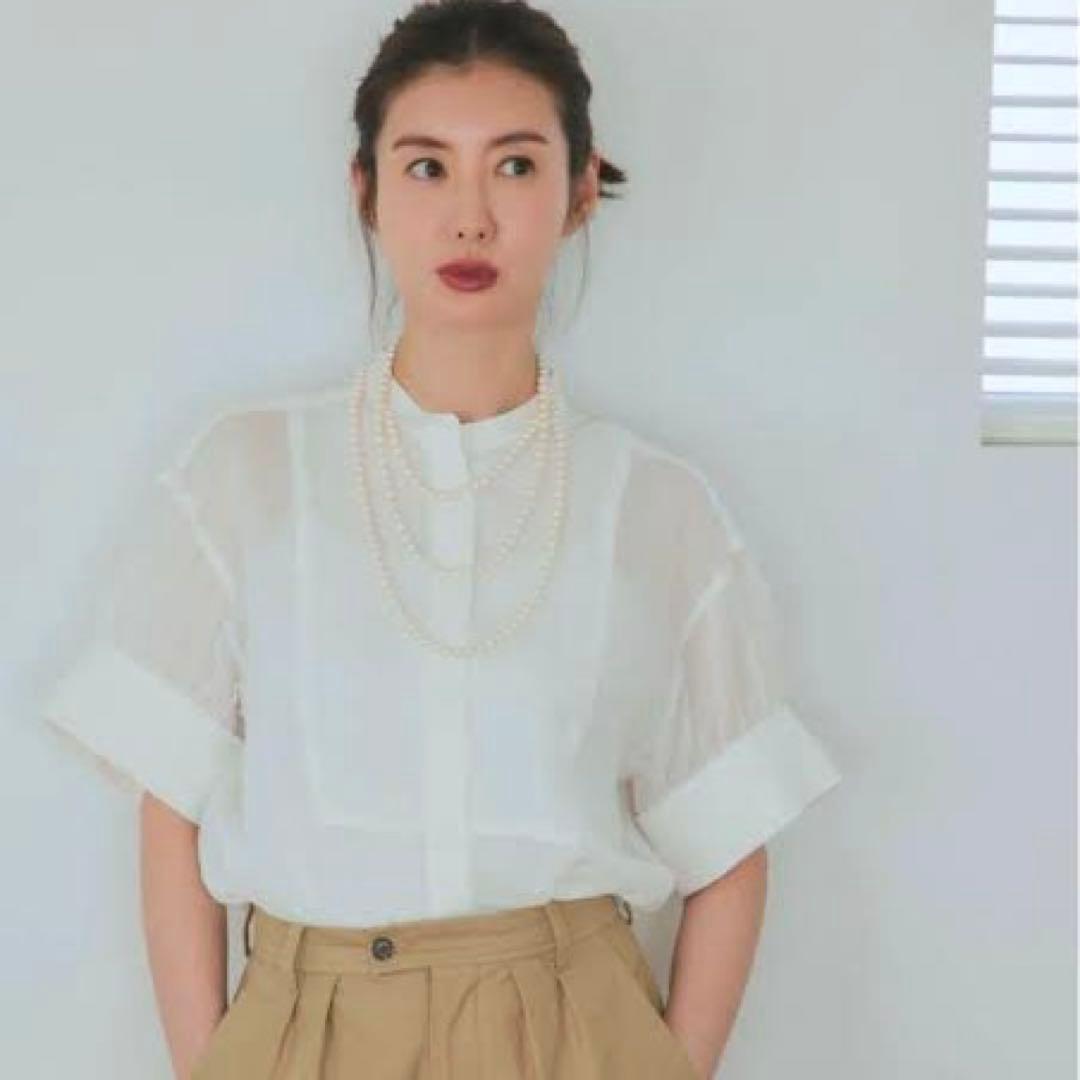 MYWEAKNESS 24SS Emma 半袖ラミーシャツ リネン100%