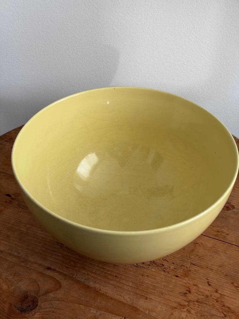 希少サイズArabia Kilta Bowl yellow 特大 アラビア