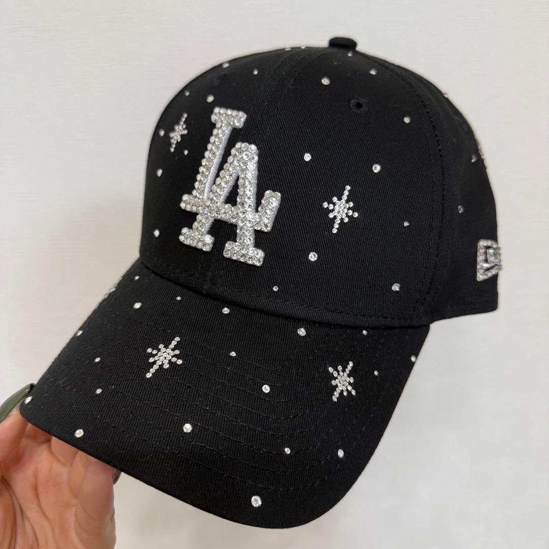 LAロゴ スワロフスキー NEWERA 9FORTY