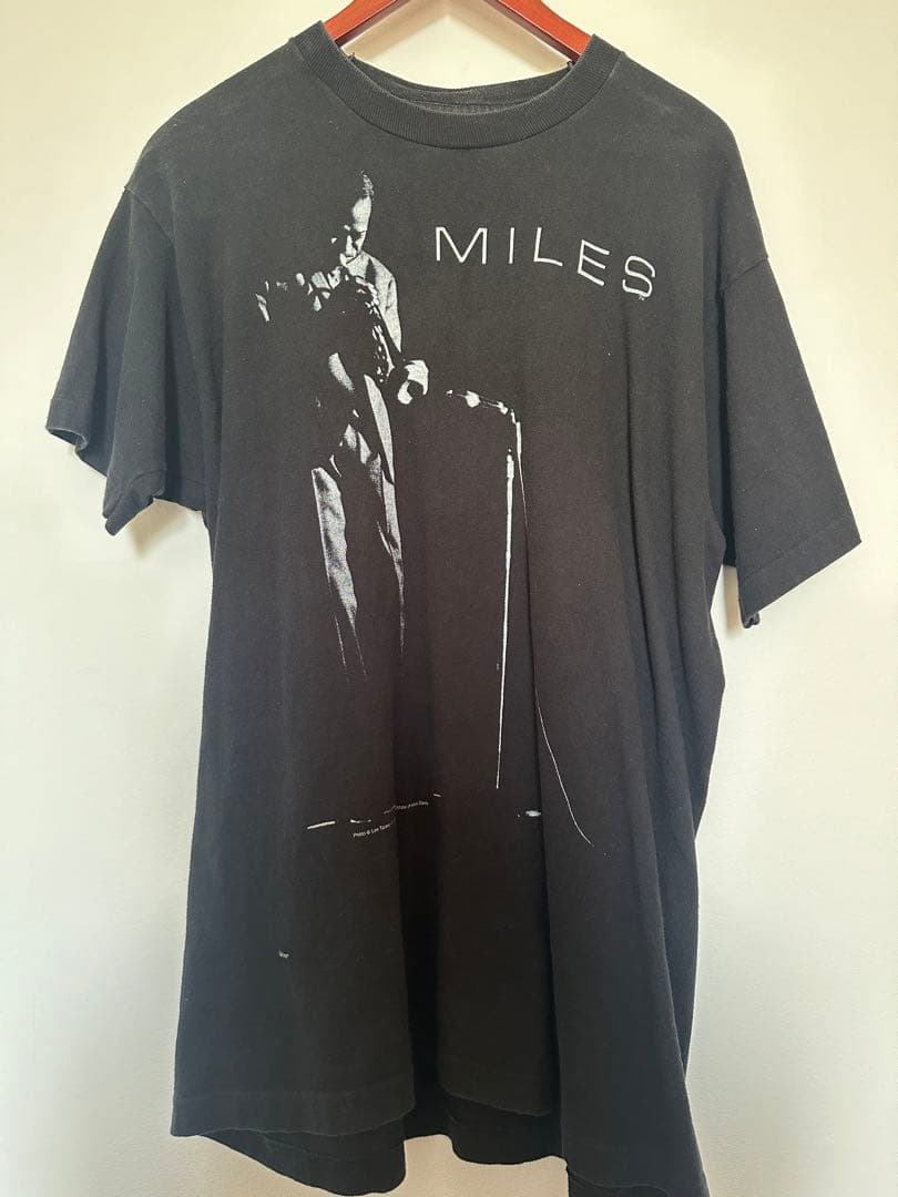 Miles Davis マイルズデイビス　ビンテージ　Tシャツ　1992