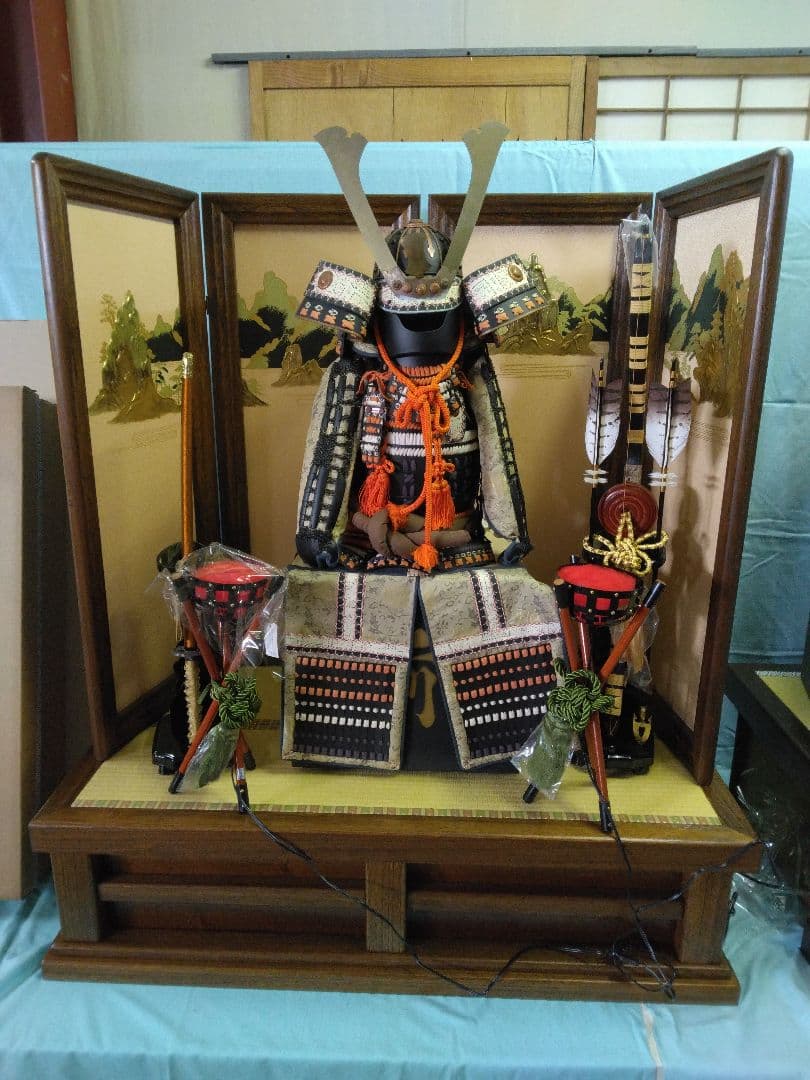 五月飾り 着用出世鎧兜