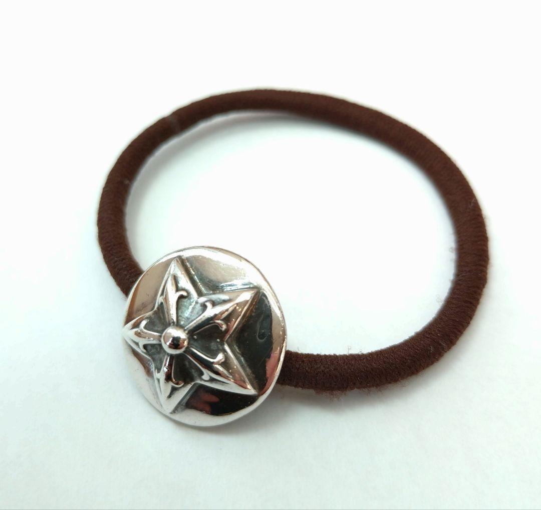 CHROMEHEARTS スター コンチョ ヘアゴム シルバー クロムハーツ