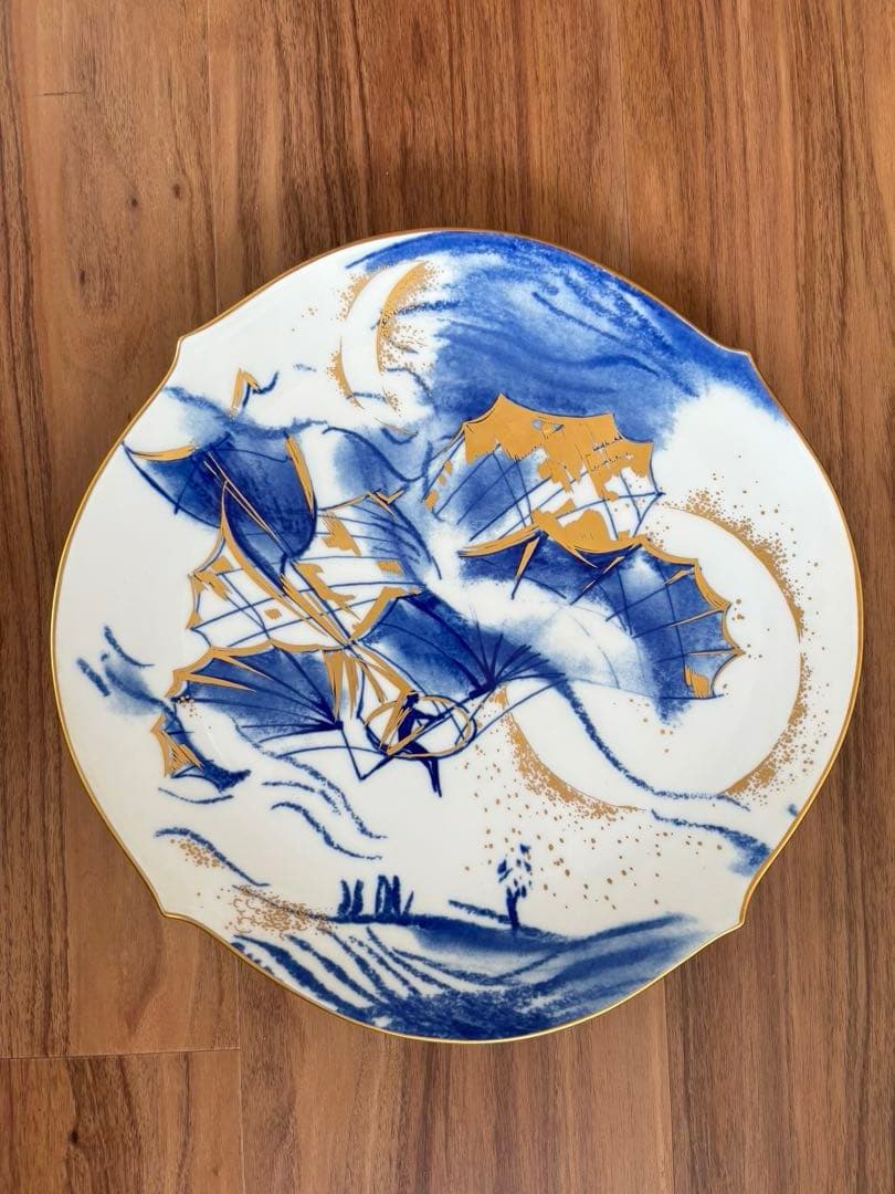 【美品】マイセン　イヤープレート　2000年　ハンググライダー