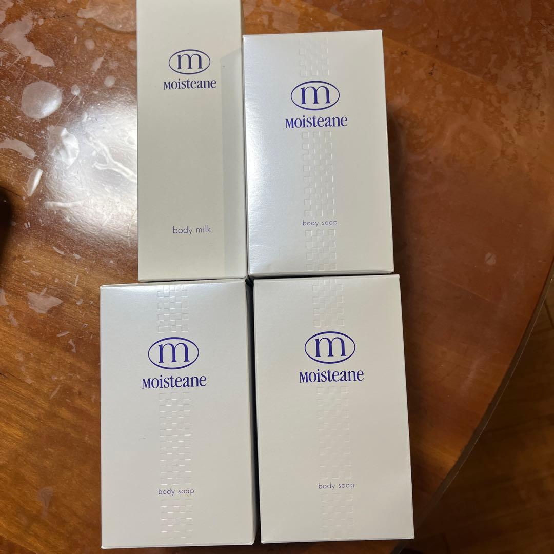新品未使用！モイスティーヌ ボディソープ 3個とボディミルク1個セット