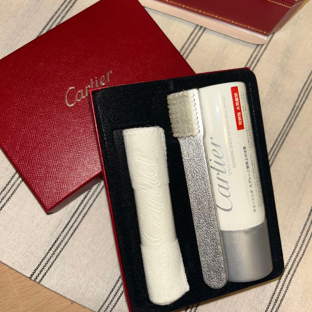 カルティエ 時計　箱　ボックス　クリーニングキット