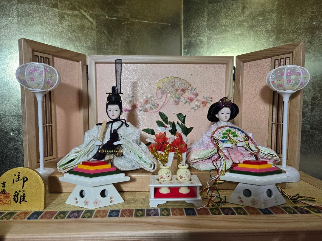 【一点限り】雛人形 収納飾り 三段　32