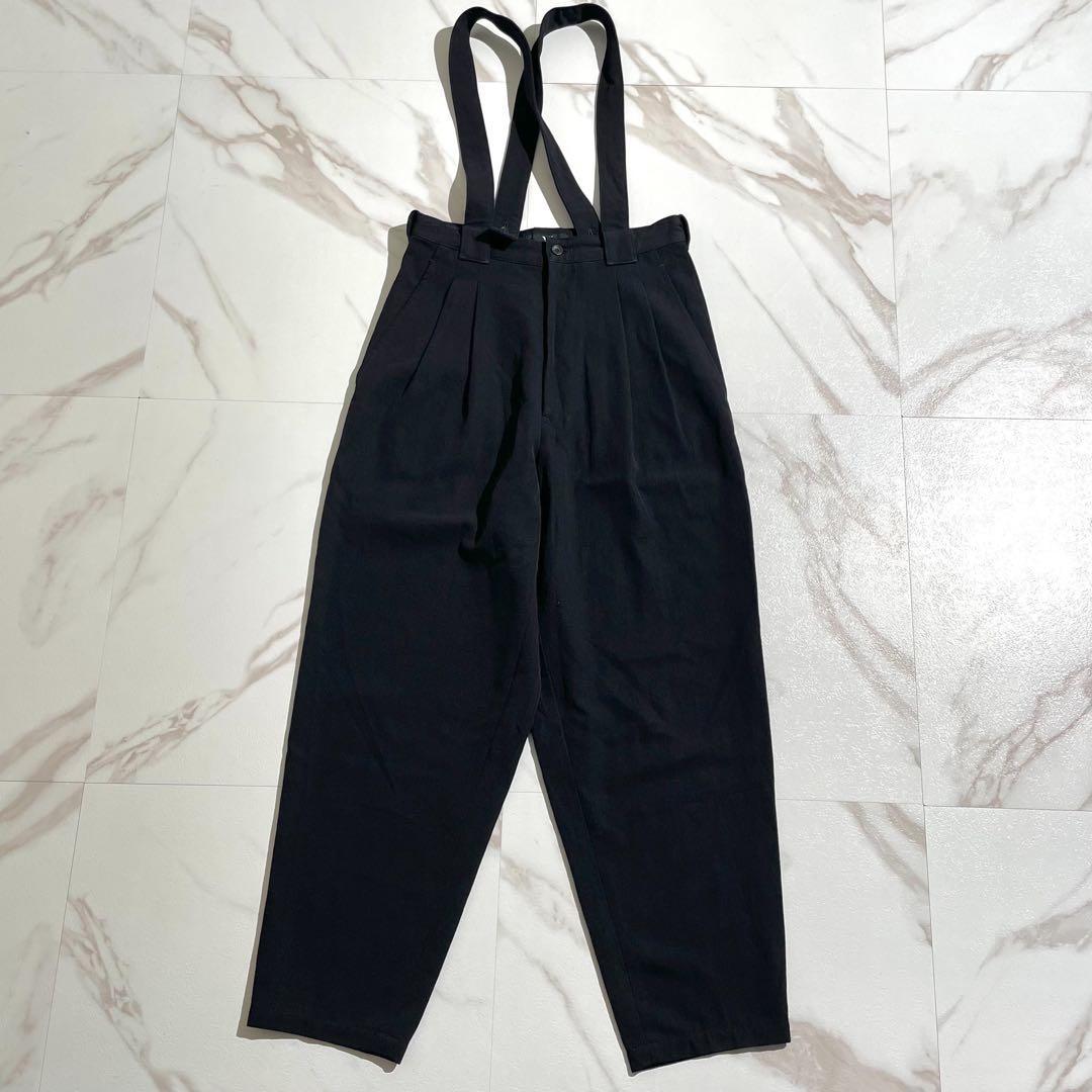 サロペット・オーバーオール・オールインワン Y's wool gabardine overalls pants Msize