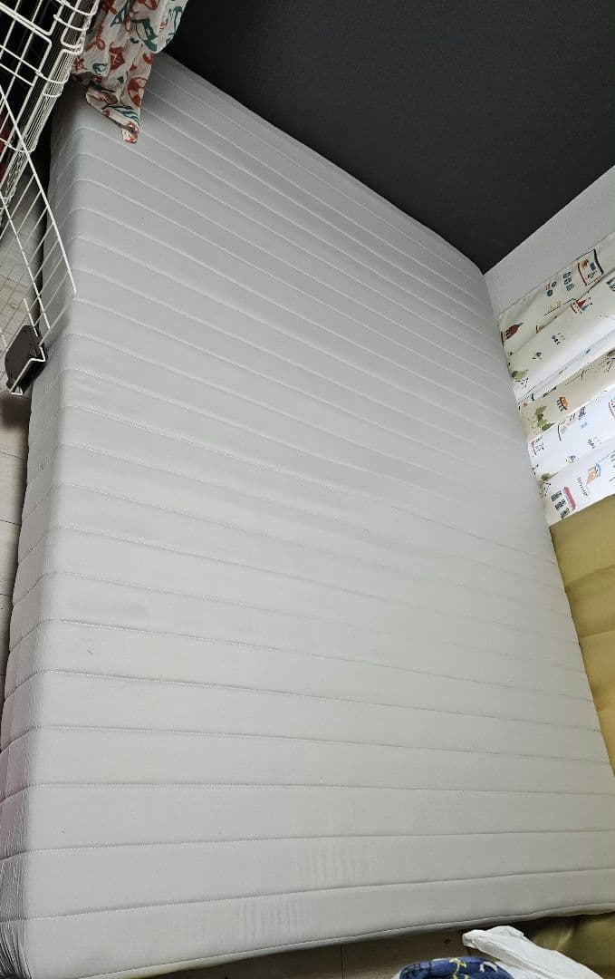 早い者勝ち／脚付きマットレス ダブルベッド 最安価格 送料込